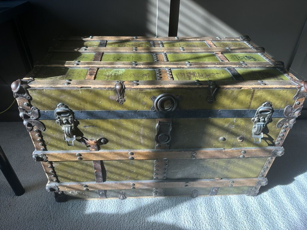 Vintage Steamer Trunk