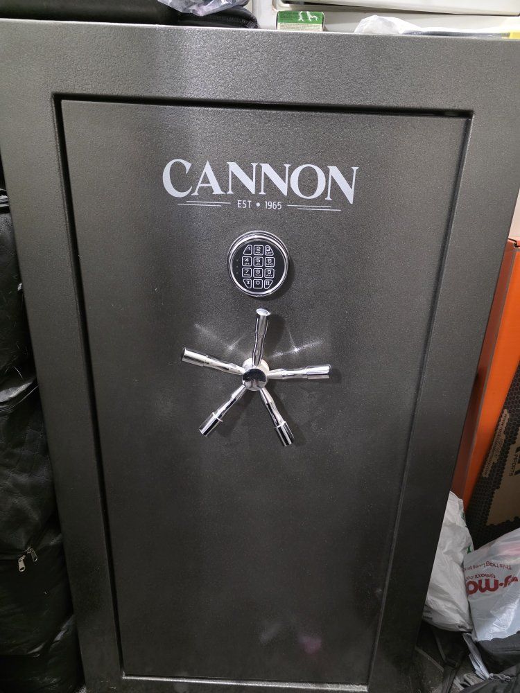 Cannon 40 unit gun safe, 15 cu ft, fire rated, like new