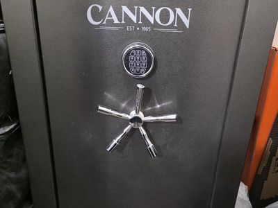 Cannon 40 unit gun safe, 15 cu ft, fire rated, like new