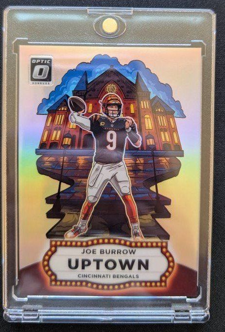 Joe Burrow 2025 Donruss Optic Uptown #12 Cincinnati Bengals Football Card - MINT Condition
