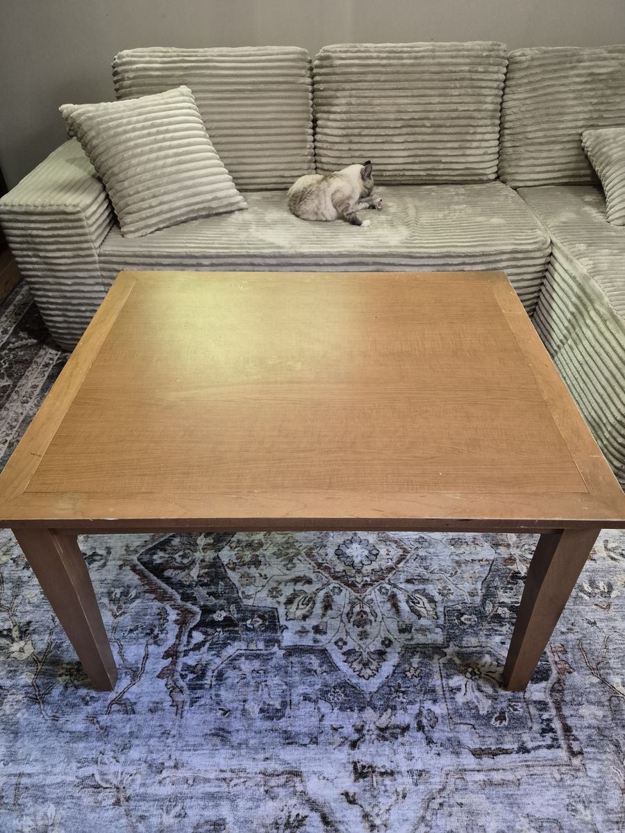 Small wooden table. 36x30x22