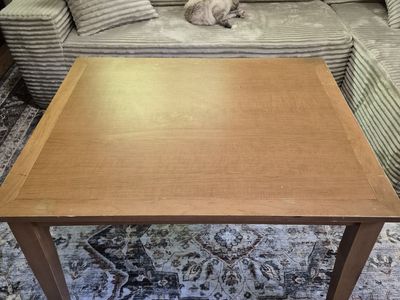 Small wooden table. 36x30x22