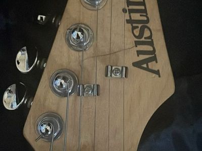 Guitar and amplifier