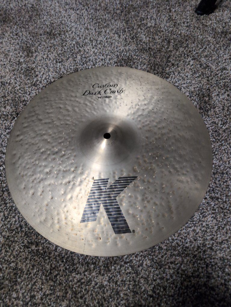 Zildjian custom dark crash 15"