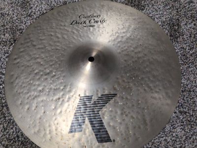 Zildjian custom dark crash 15"