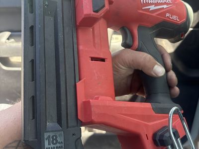 Brand new Milwaukee Brad nail gun