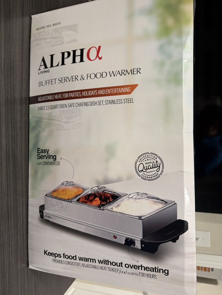 Catering Buffet Server & Food Warmer