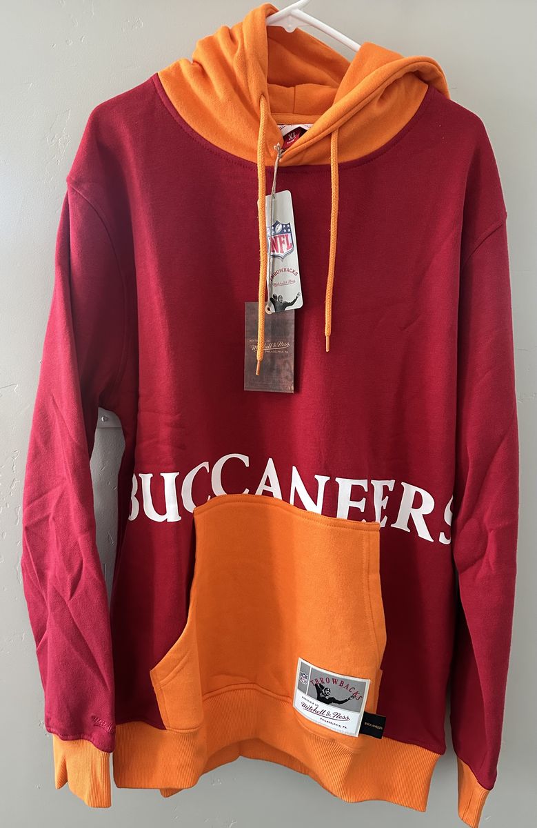 Mitchell & Ness Tampa Bay Buccaneers Throwback Big Face Hoodie XL NWT Price: