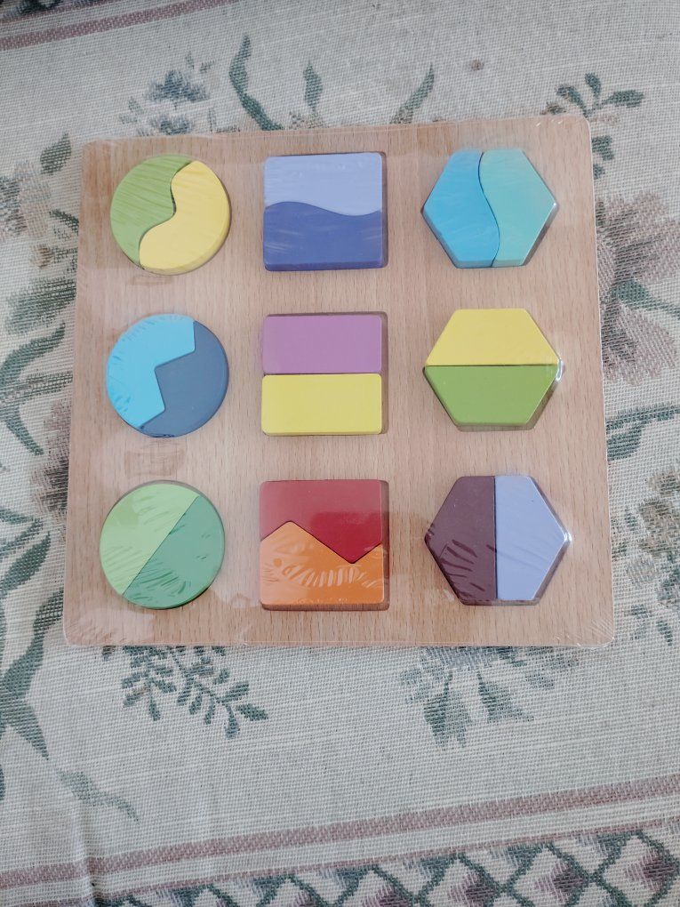 wooden shape puzzle