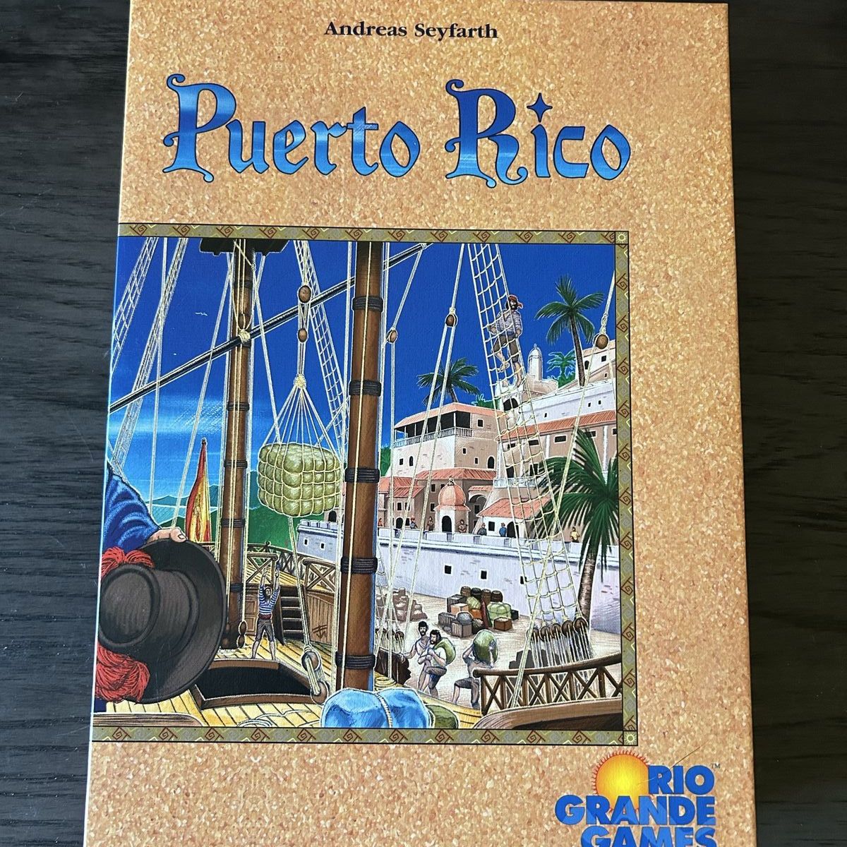 Puerto Rico Board Game by Rio Grande Games - Strategy Game, Very Good Condition #52 BGG