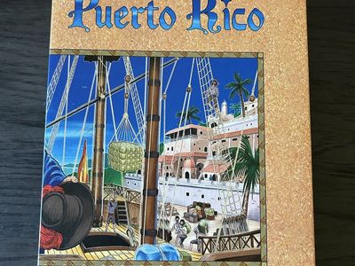 Puerto Rico Board Game by Rio Grande Games - Strategy Game, Very Good Condition #52 BGG