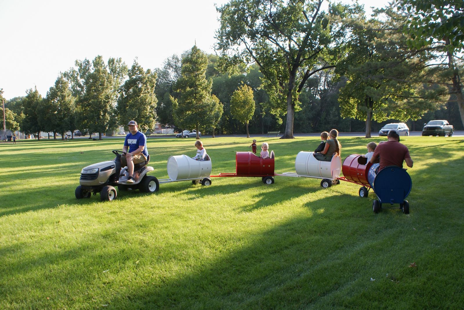 Barrel Train Rental – The Hit of Every Birthday Party, Parade & Event!