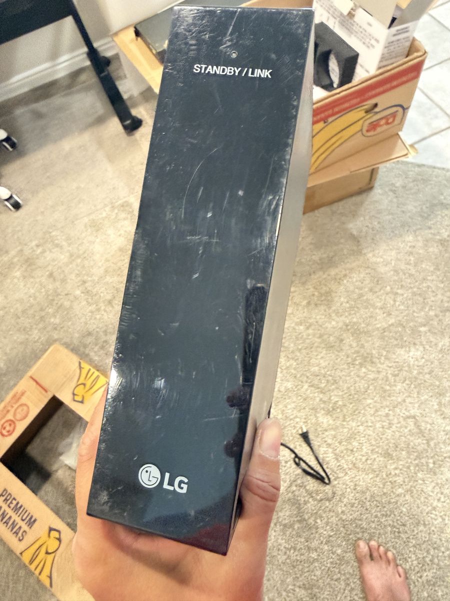 LG SPK8C-S Wireless Rear Speaker Receiver ONLY- powers on, no further testing
