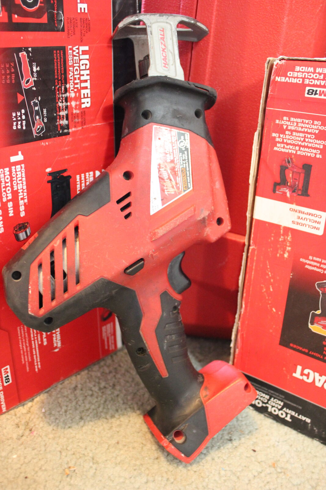 Milwaukee Hackzall Recip. Saw **NOT WORKING**