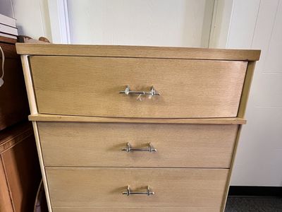 Dresser Blonde Light Color 4 Drawer Vintage Mid Century Chester