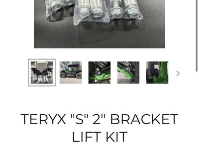Kawasaki Teryx 800 S Lift Kit