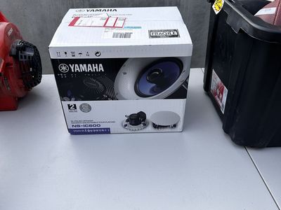 Yamaha NS-IC600 6.5" 2-Way In-Ceiling Speaker System - New in Box, White