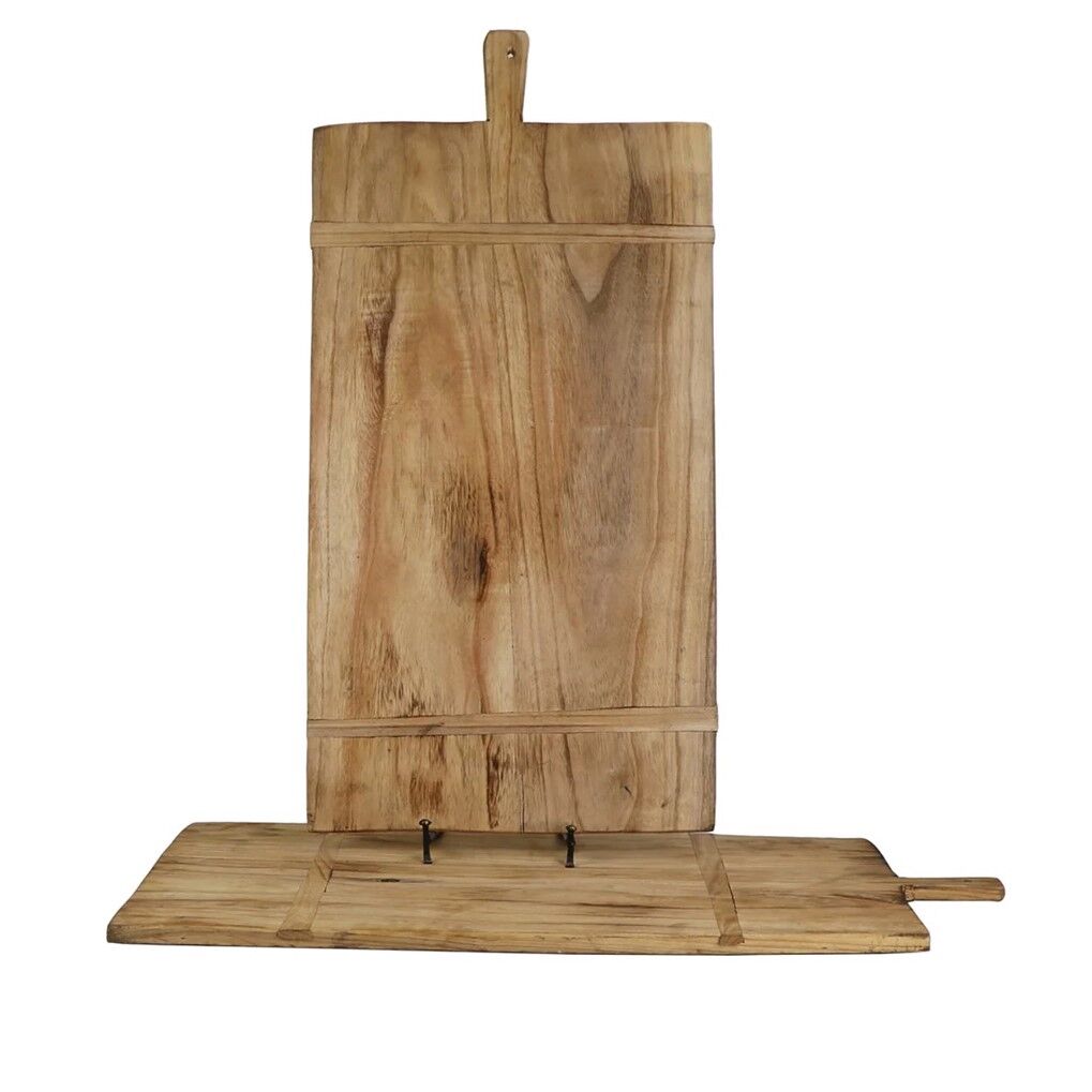 Reproduction Wood Breadboard With Handle - Rectangle or Round