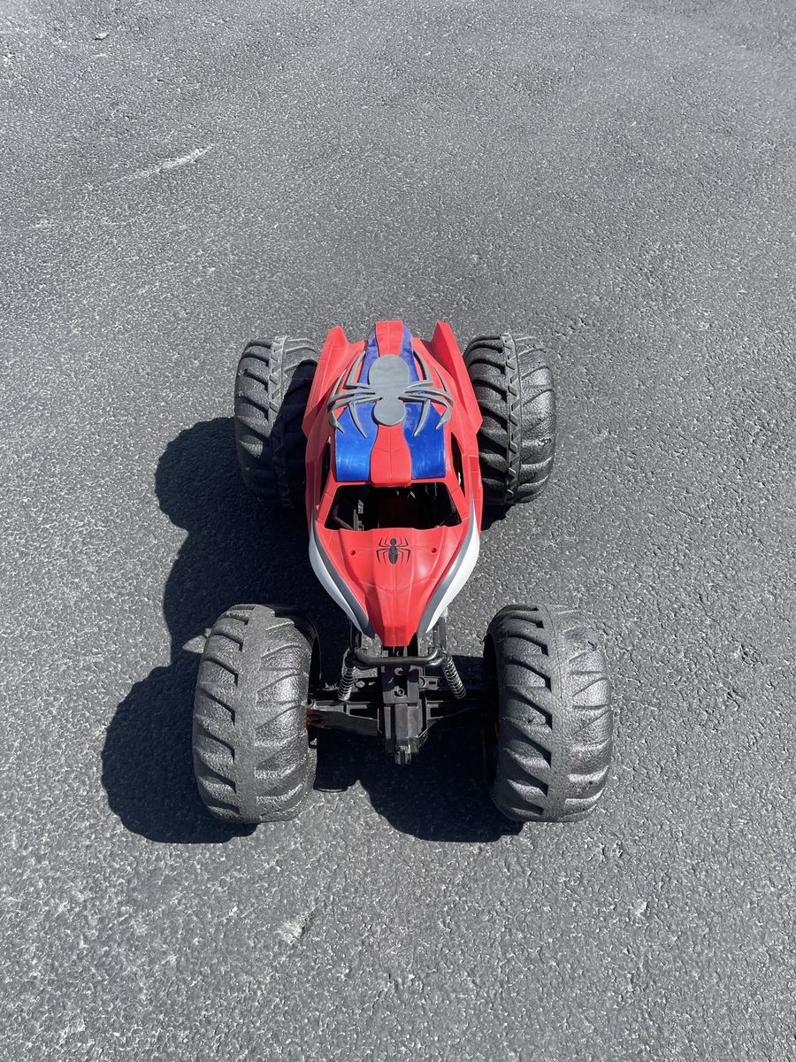 Monster Jam Spider-Man Remote Control Monster Truck 1:6 Scale