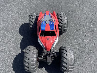 Monster Jam Spider-Man Remote Control Monster Truck 1:6 Scale