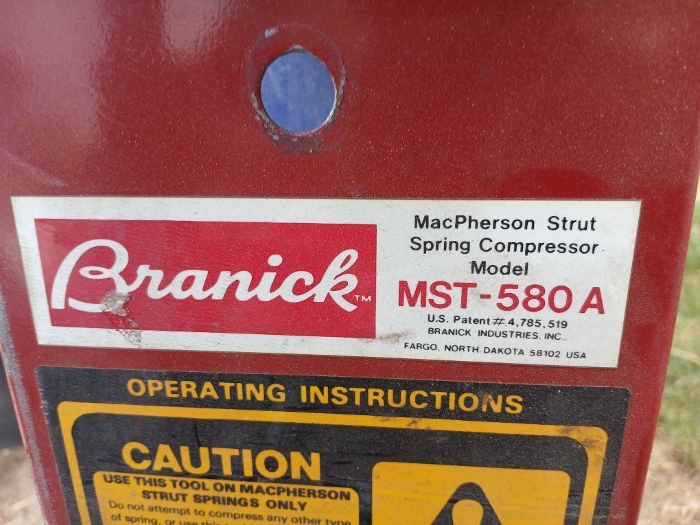 Branick MST 580 A MacPherson Strut Spring Compressor