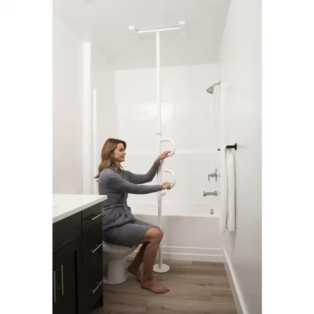 Stander Wonder Pole: Adjustable Grab Bar 84-120in