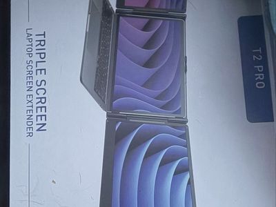 Brand New in Box 14” Dual Laptop Screen Extender