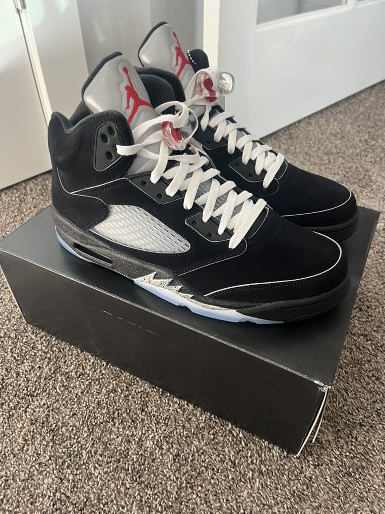Air Jordan 5 OG Black Metallic Reimagined Mens 12