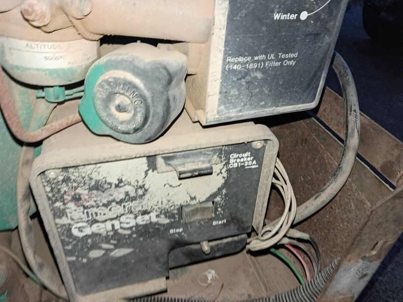 Cummins Onan BGE/DGEL Generator Engine Assembly - Used, Needs Work