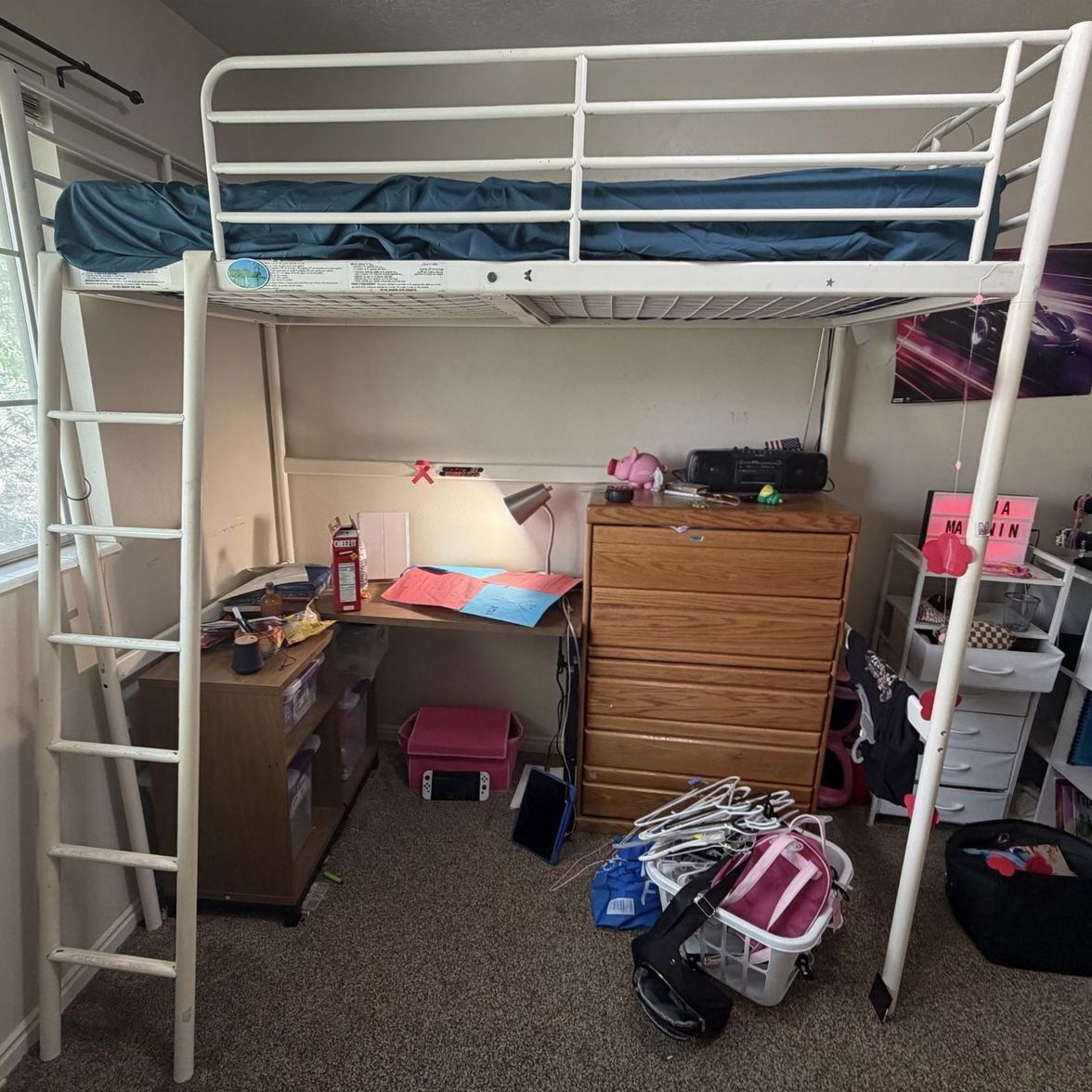 Twin Metal Bunk Bed