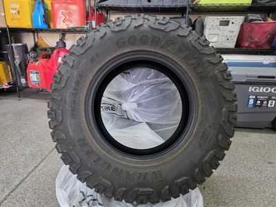 Goodyear Wrangler DuraTrac RT Kevlar
255 80 r17 or 33x10r17
