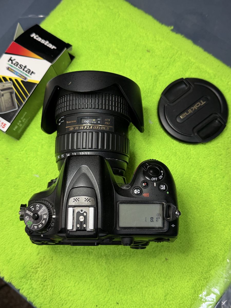 Nikon D7100, 29k shots, and tonika lens 11-16mm f2.8