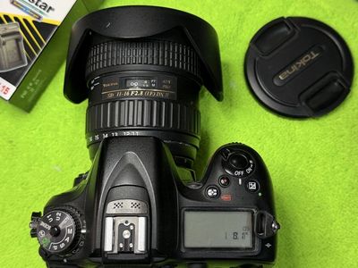 Nikon D7100, 29k shots, and tonika lens 11-16mm f2.8