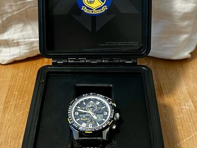 Citizen Promaster Skyhawk A-T "Blue Angels" (JY8078-01L) - Original strap in like new condition!