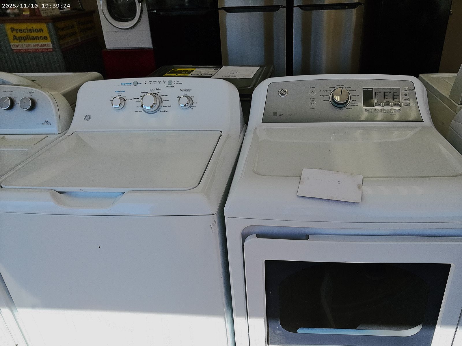 High Efficiency Washer and Dryer~90 Day Guarantee~With Agitator