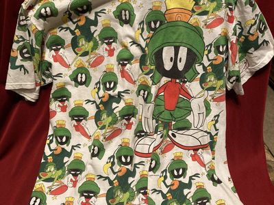 Vintage Rare Marvin The Martian T Shirt XL Like New