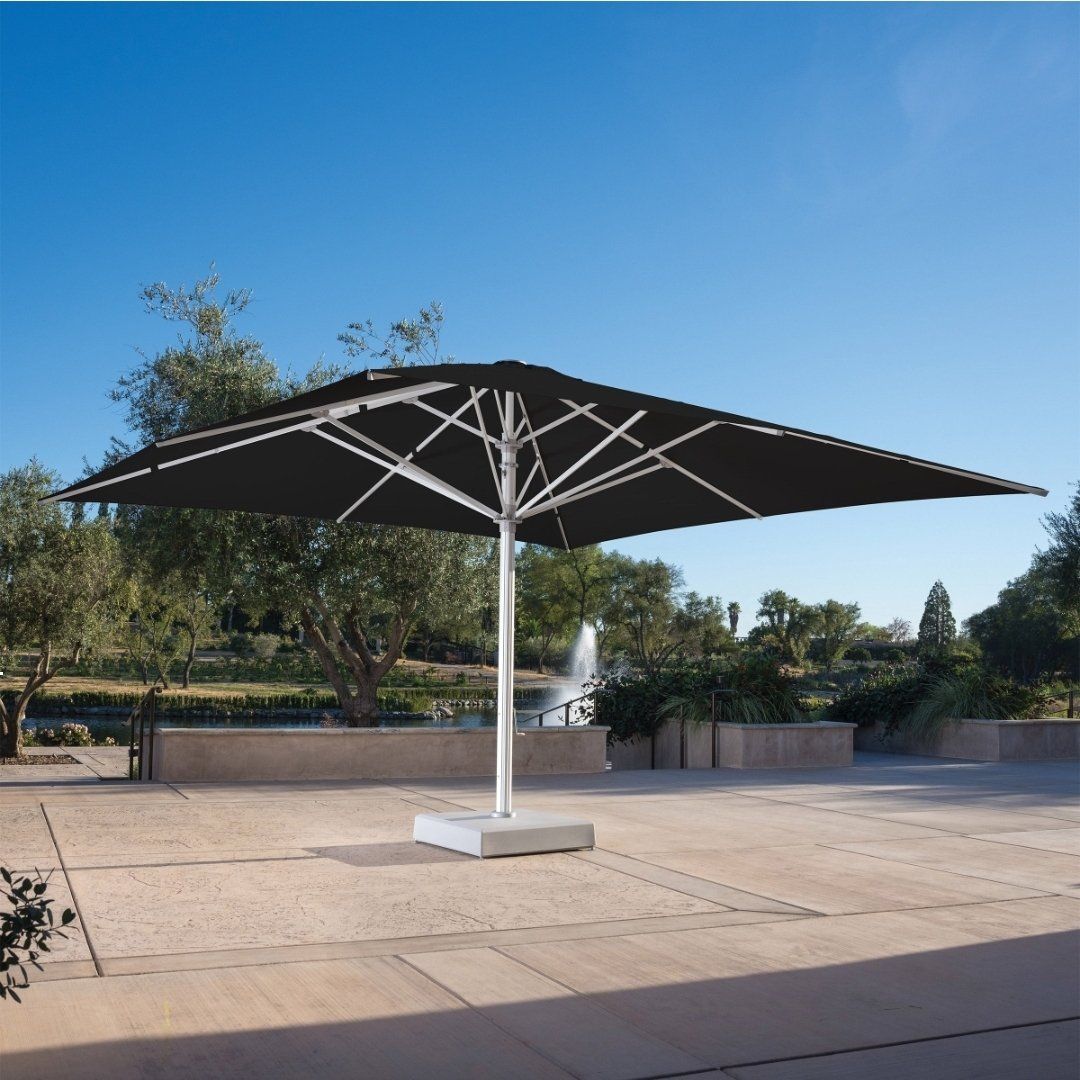 SunVilla 5 Meter / 16.4 ft Telescopic Commercial Umbrella.
