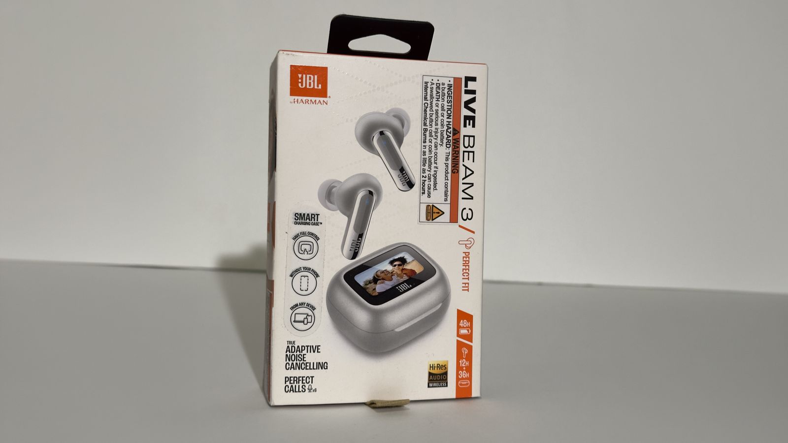 JBL Live Beam 3 Wireless Noise Cancelling Earbuds