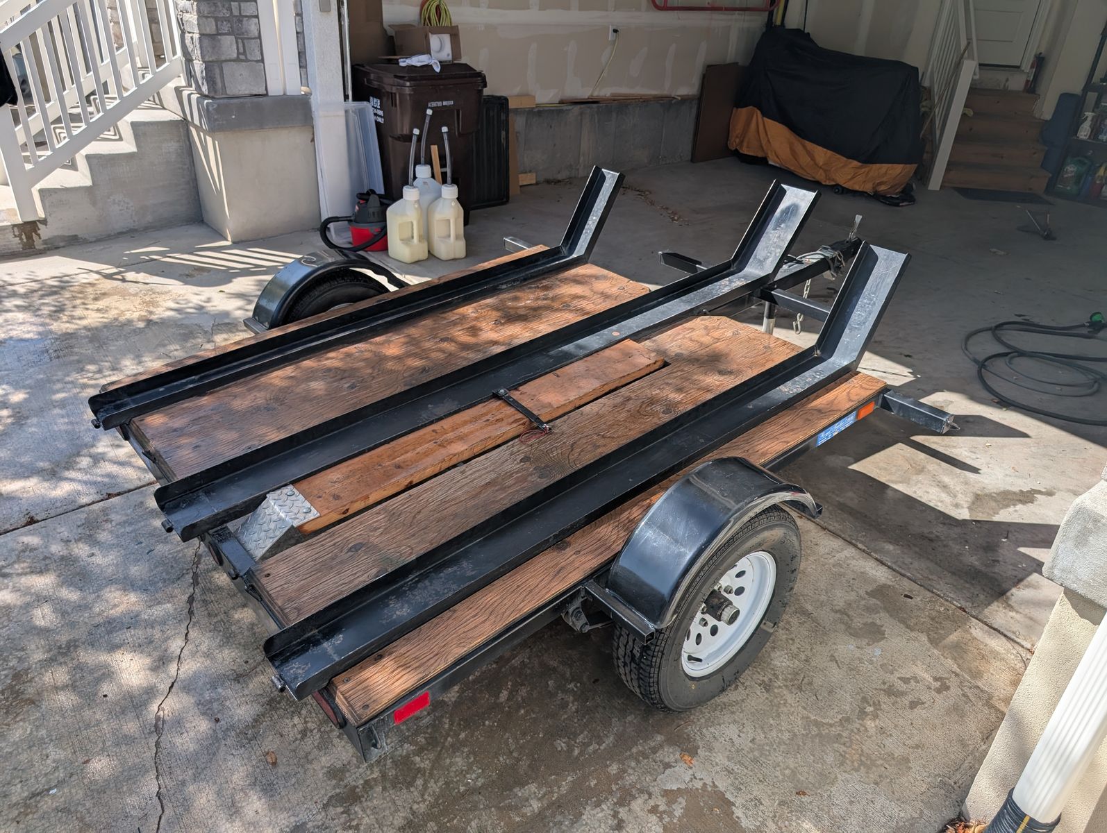 Motorcycle Trailer - Three Place