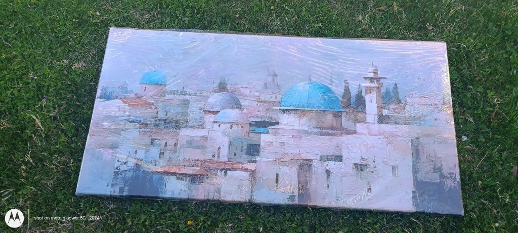 new cityscape canvas wall art/painting