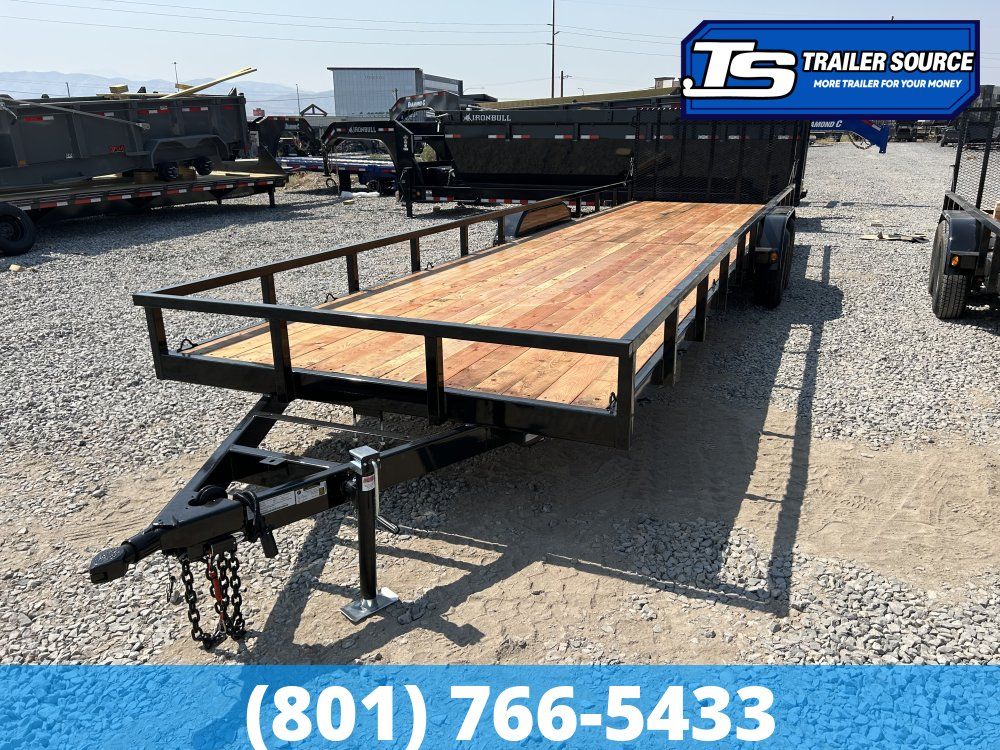 7x28 Echo EA-28-15T Utility Trailer - 10K GVWR -