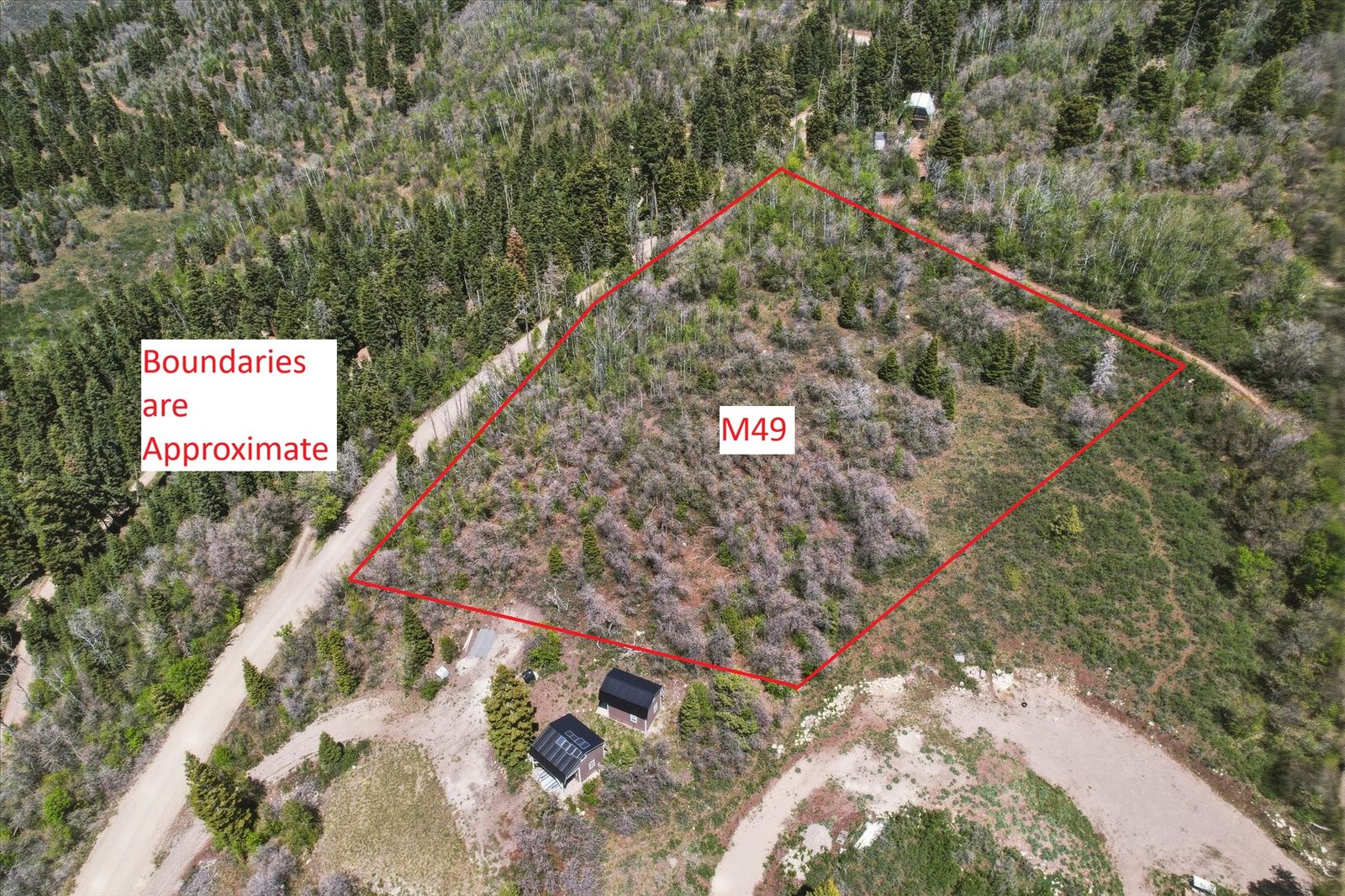 Buildable 1.2 acre lot M49 in the recreational portion of Skyline Mountain Resort