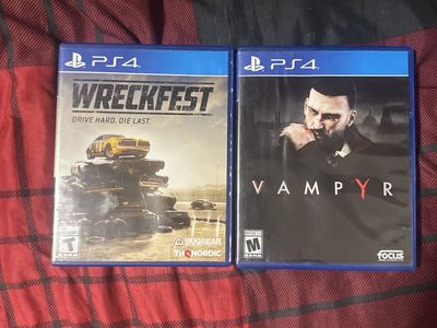 Wreckfest and Vampyr