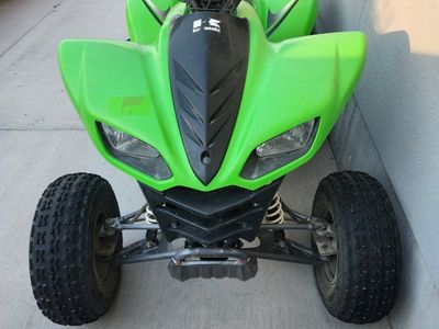 Kawasaki KFX 700 4-Wheeler Green (Cracked Plastic)