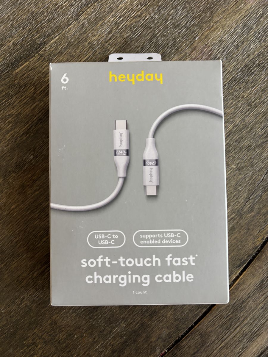 Heyday 6ft USB-C Fast Charging Cable