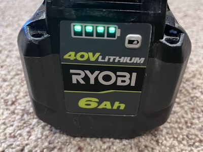Ryobi 40V Lithium 6.0 Ah Battery OP40602