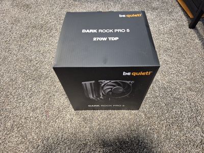 be quiet! Dark Rock Pro 5 270W TDP CPU Cooler (New, Unopened)