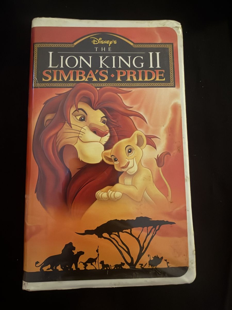 Rare Lion King Simbas Pride VHS