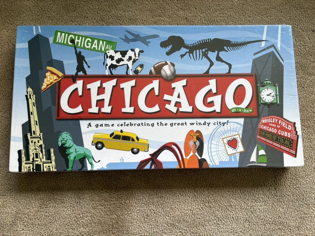 NEW Chicago in a Box Board Game