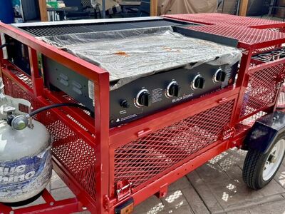Portable Propane Cooking Trailer – Perfect for Events, Catering & Outdoor Feasts!